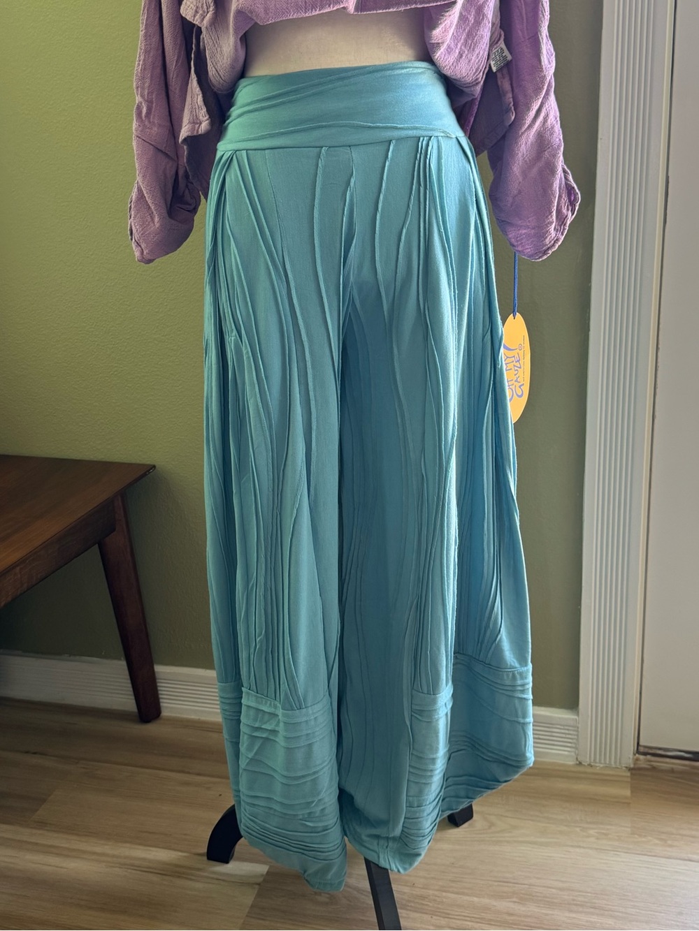 Windhorse 100% Cotton Flowy Barrel Pants